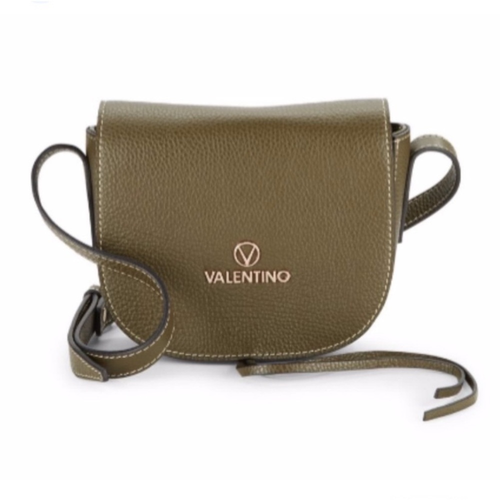 Valentino Army Green Thea Crossbody Bag